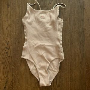 Adidas Trefoil Bodysuit Onesie Pink Sparkle XXS